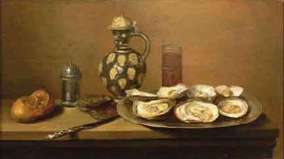 Willem Claesz. Heda Still Life with Oysters